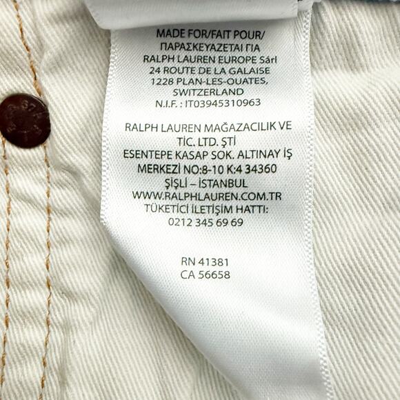 POLO RALPH LAUREN | Sullivan Slim Repaired Arroyo Laguna Aztec Patchwork | 33x30 - Picture 11 of 14